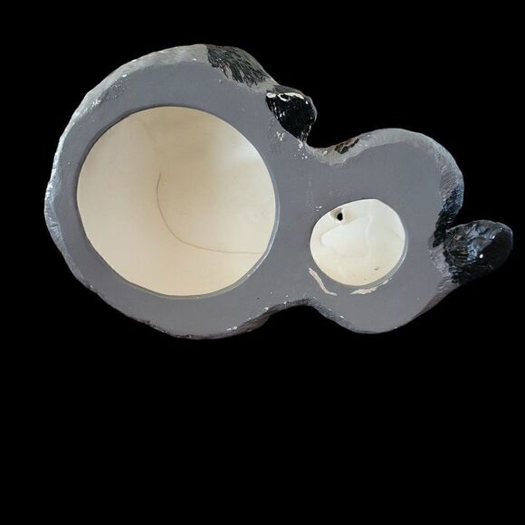 Ceramic Handpainted Cat Figurine Decor Piece - Picture 6 of 9